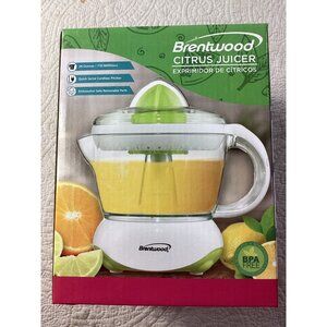 Brentwood Citrus Juicer 24 Oz Electric Juice Extractor With Cordless Pitcher*NWB